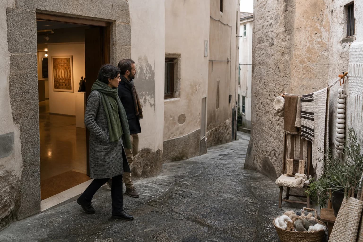 Museum and cultural life in central Nuoro