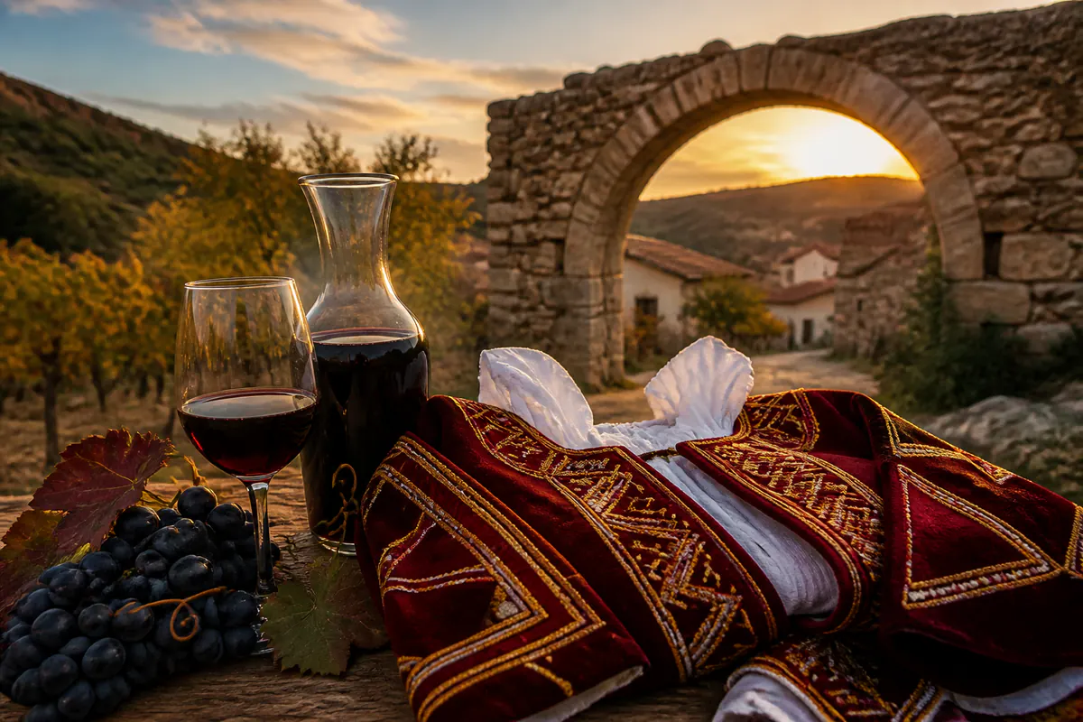 Editorial image inspired by Autunno in Barbagia 2026 in Atzara, set in Atzara.
