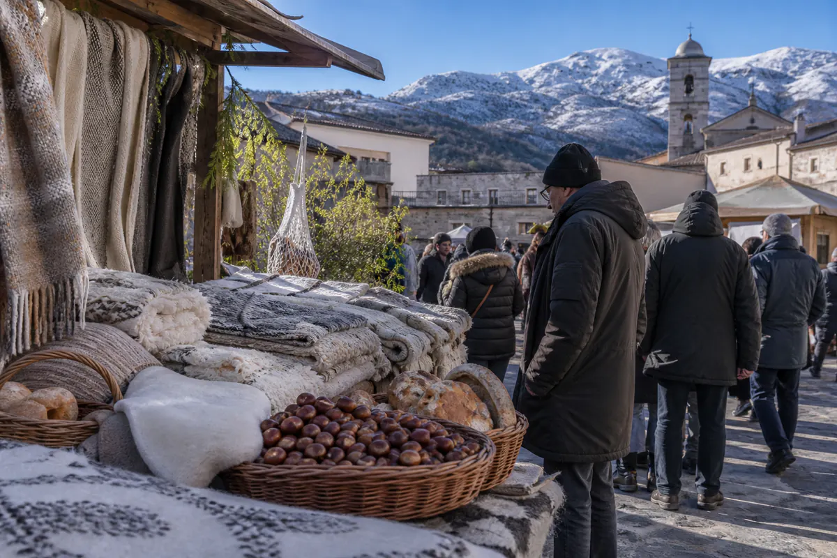 Editorial image inspired by Autunno in Barbagia 2026 in Fonni, set in Fonni.