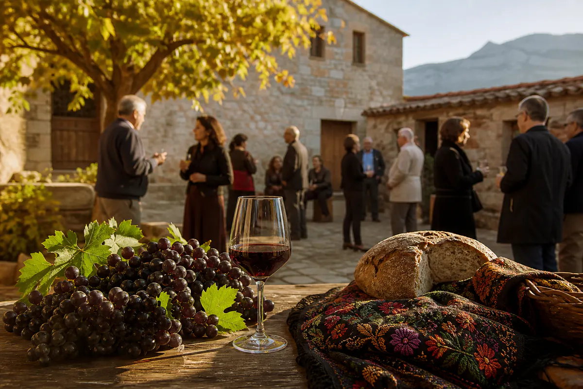 Editorial image inspired by Autunno in Barbagia 2026 in Oliena, set in Oliena.