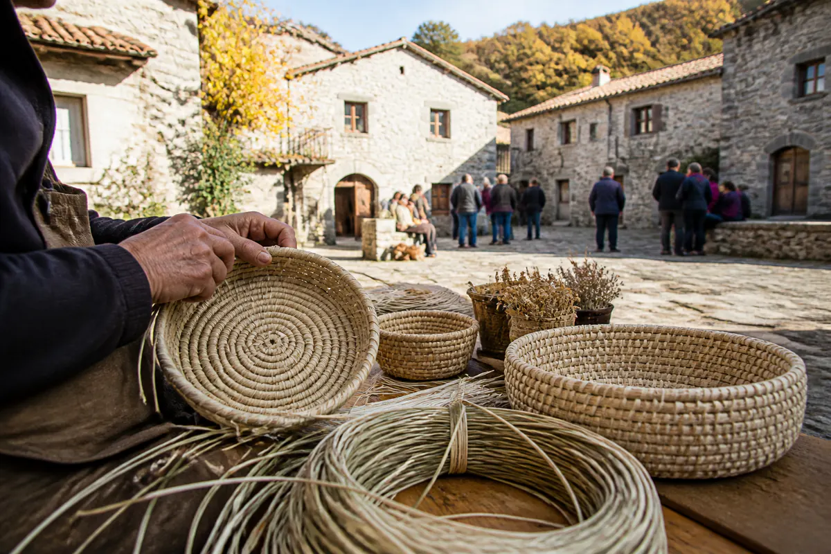Editorial image inspired by Autunno in Barbagia 2026 in Ollolai, set in Ollolai.