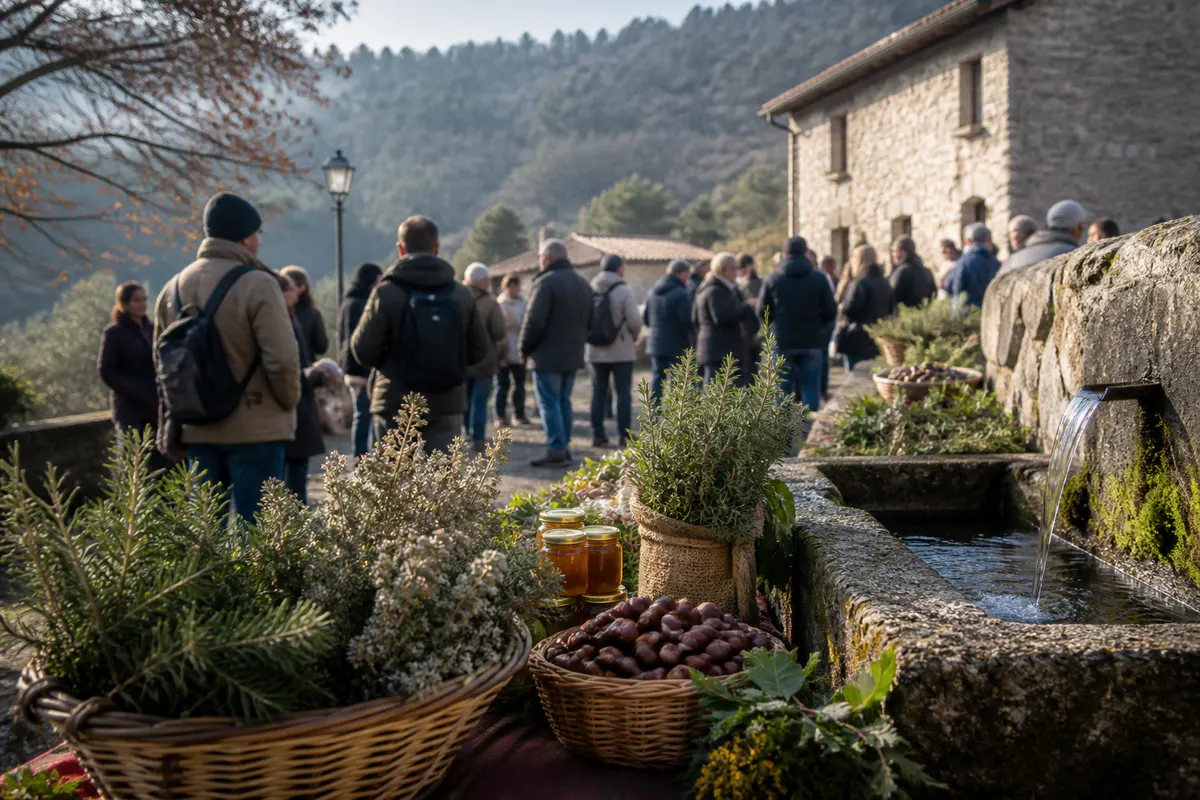 Editorial image inspired by Autunno in Barbagia 2026 in Seulo, set in Seulo.