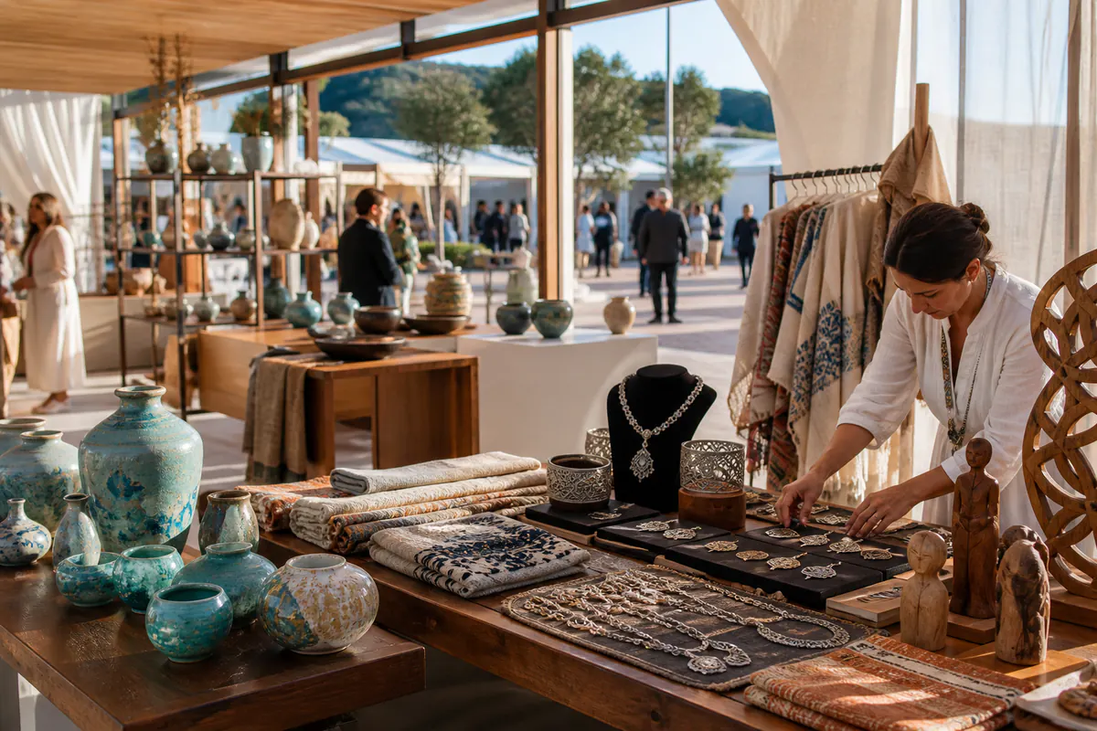 Editorial image inspired by Mogoro Artistic Crafts Fair 2026, set in Mogoro.